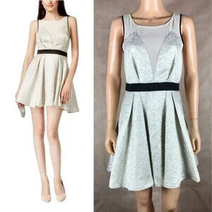 BCBG Illusion Fit & Flare Party Dress NWD 8